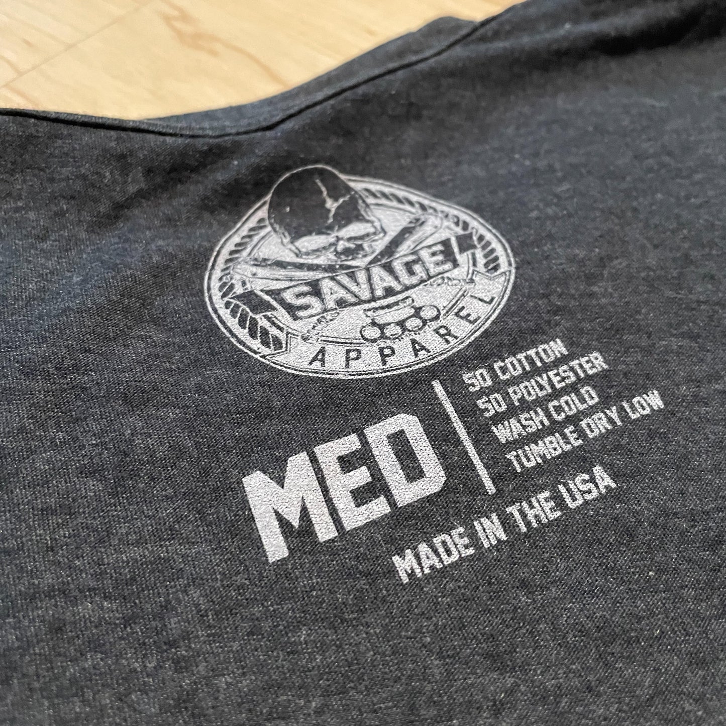 Blade & Brass Tee (Charcoal)