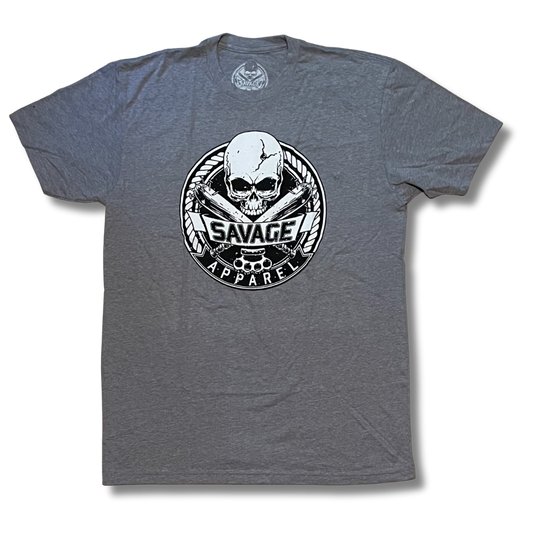 Bold Grey Logo T-Shirt