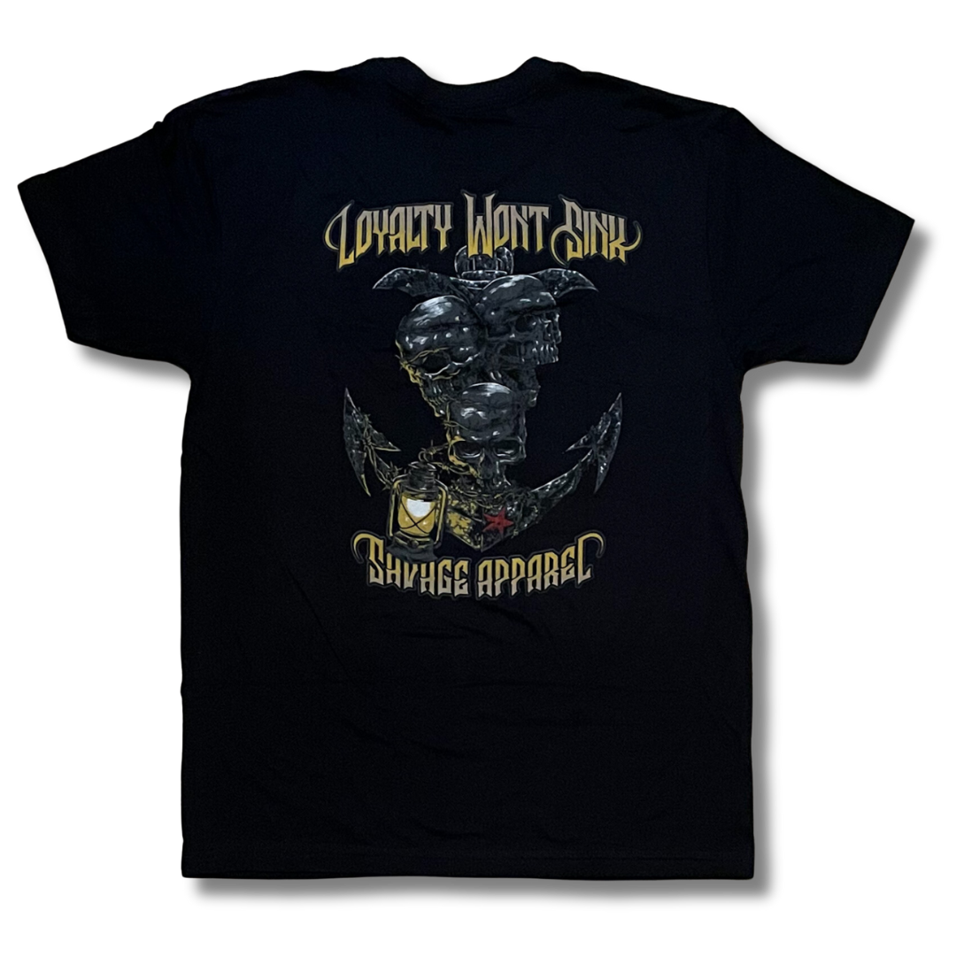 Defiant Black "Loyalty Won't Sink" T-Shirt